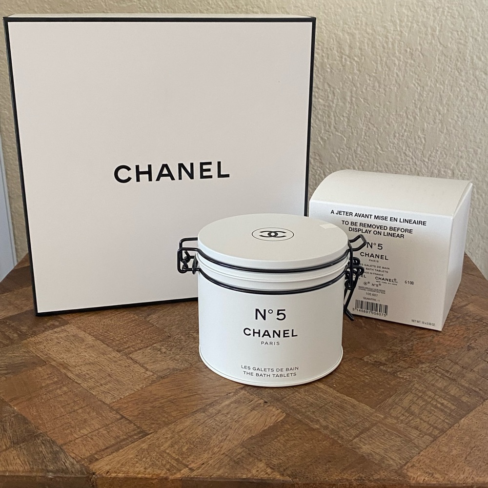 Chanel N 5 Bath Tablets New Unopened
